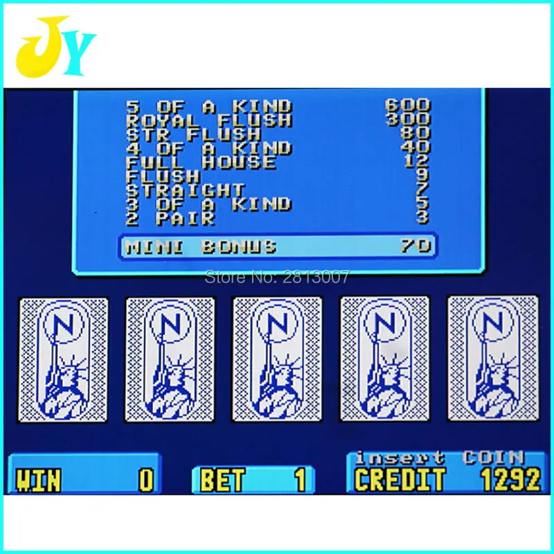 10 шт./лот казино игры для печатных плат gaminator 5 в 1 игровое поле слот машина