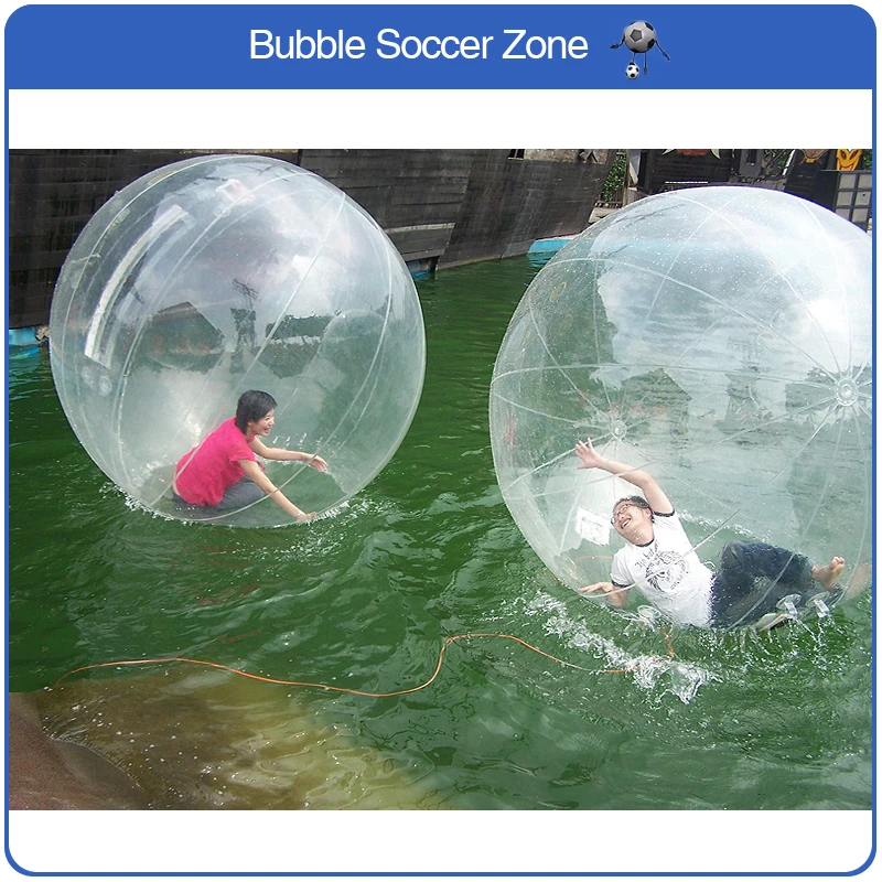 Бесплатная доставка 2 м 100% ТПУ прозрачный надувной водный шарик человек хомяк шар