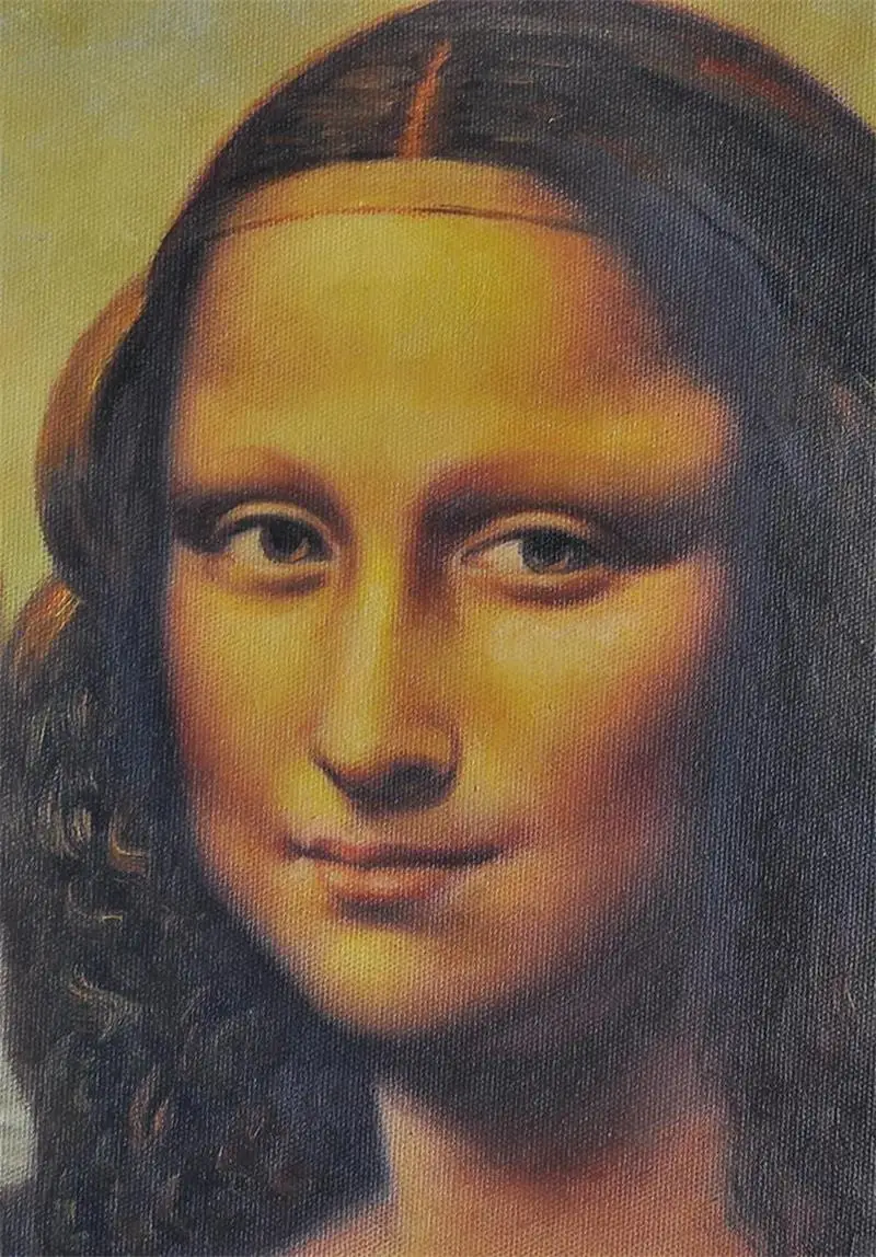 Ручная роспись Италия Знаменитые Картины маслом Репродукция Leonardo Da Vinci Mona Lisa