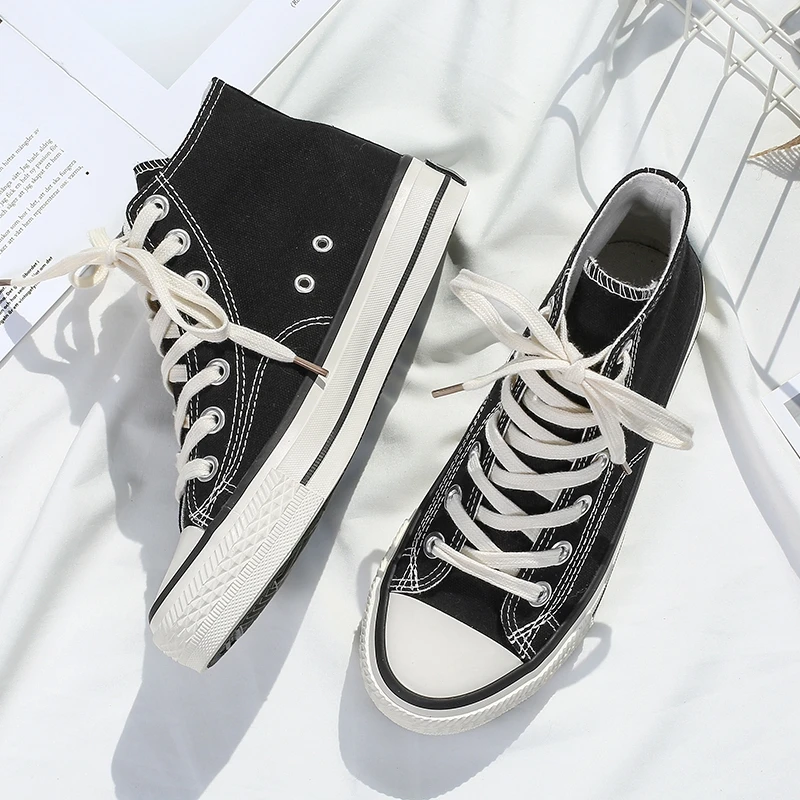 AY/Вулканизированная обувь женские парусиновые кроссовки на плоской подошве