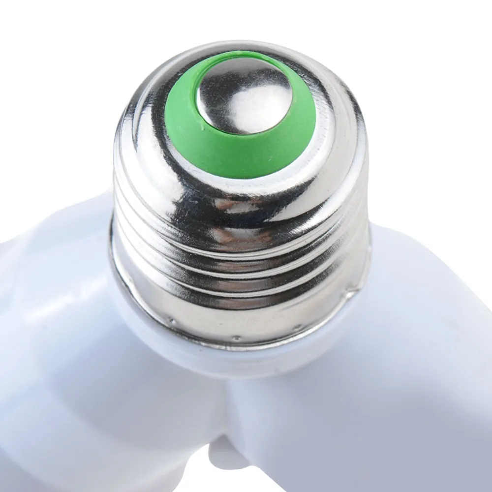 1 шт. патрон для светодиодной лампы E27 2 сплиттера|lighting e27 socket|screw socketlight bulb socket splitter |