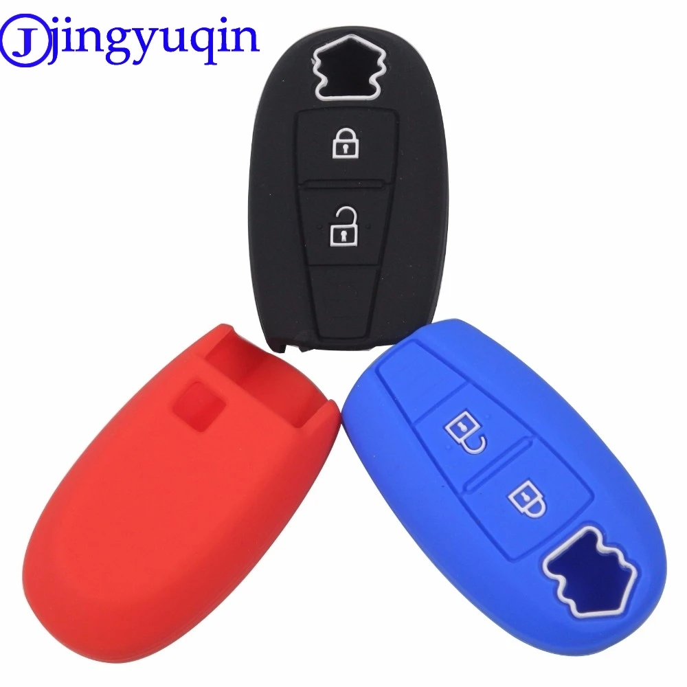 

Jingyuqin 2/3 кнопки автомобильный Стайлинг Чехол защитный держатель чехол для ключей чехол для SUZUKI Swift Sport SX4 SCORSS Grand Vitara