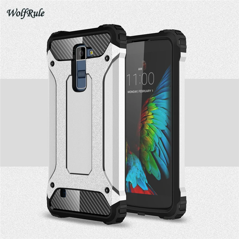 Чехол WolfRule для LG K10 противоударный чехол из поликарбоната и тпу армированный M2 K420N