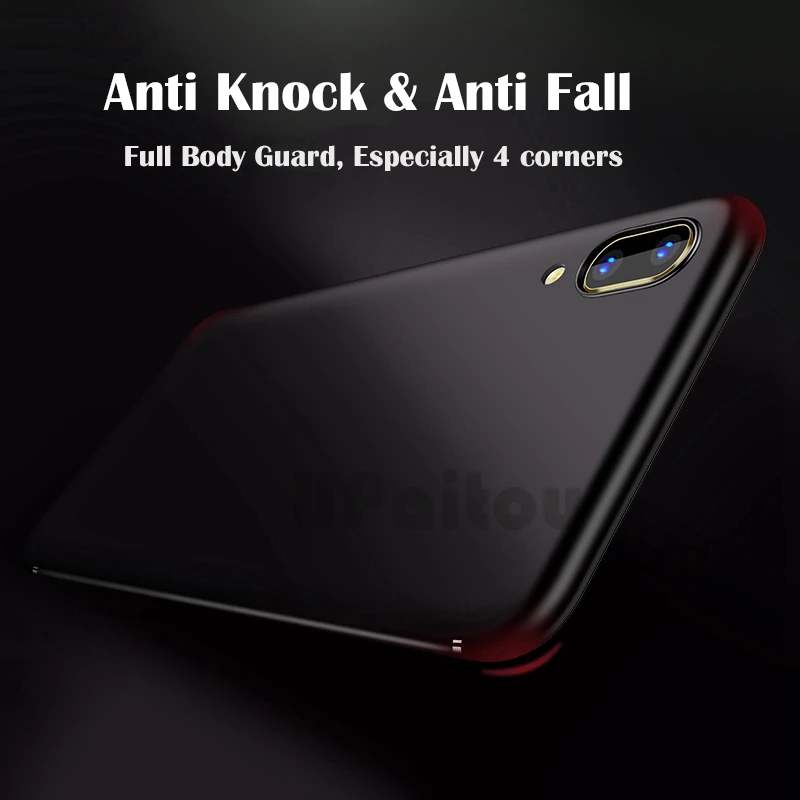UPaitou Case For VIVO Y95 Y93 Y97 Y83 Y71 Y71i Y91 V11 V11i V15 Pro Matte TPU Soft Silicon Cover for |