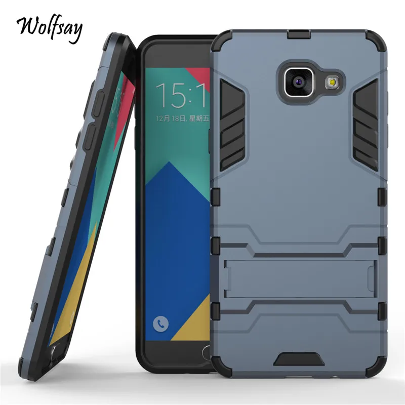 Чехол Wolfsay для Samsung Galaxy A5 2016 тонкий резиновый чехол с роботом A510|for samsung galaxy|rubber casecase