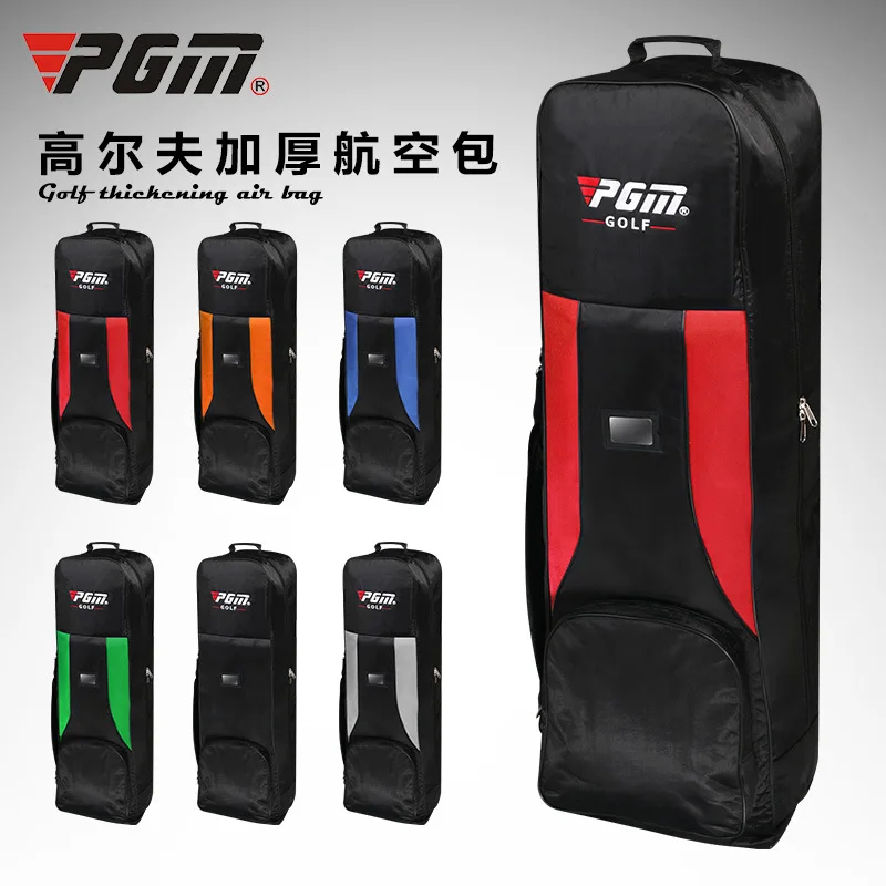 PGM genuine Golf air bag thickening type double deck aircraft bag with pulley