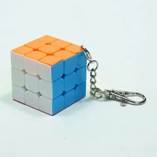 3x3 2x2 3x3 Triangl Ivy Колонка 3x3 волшебный куб брелки головоломка игрушка Головоломка с быстрым кубом куб брелок обучающая игрушка для детей подарок - Цвет: 3x3