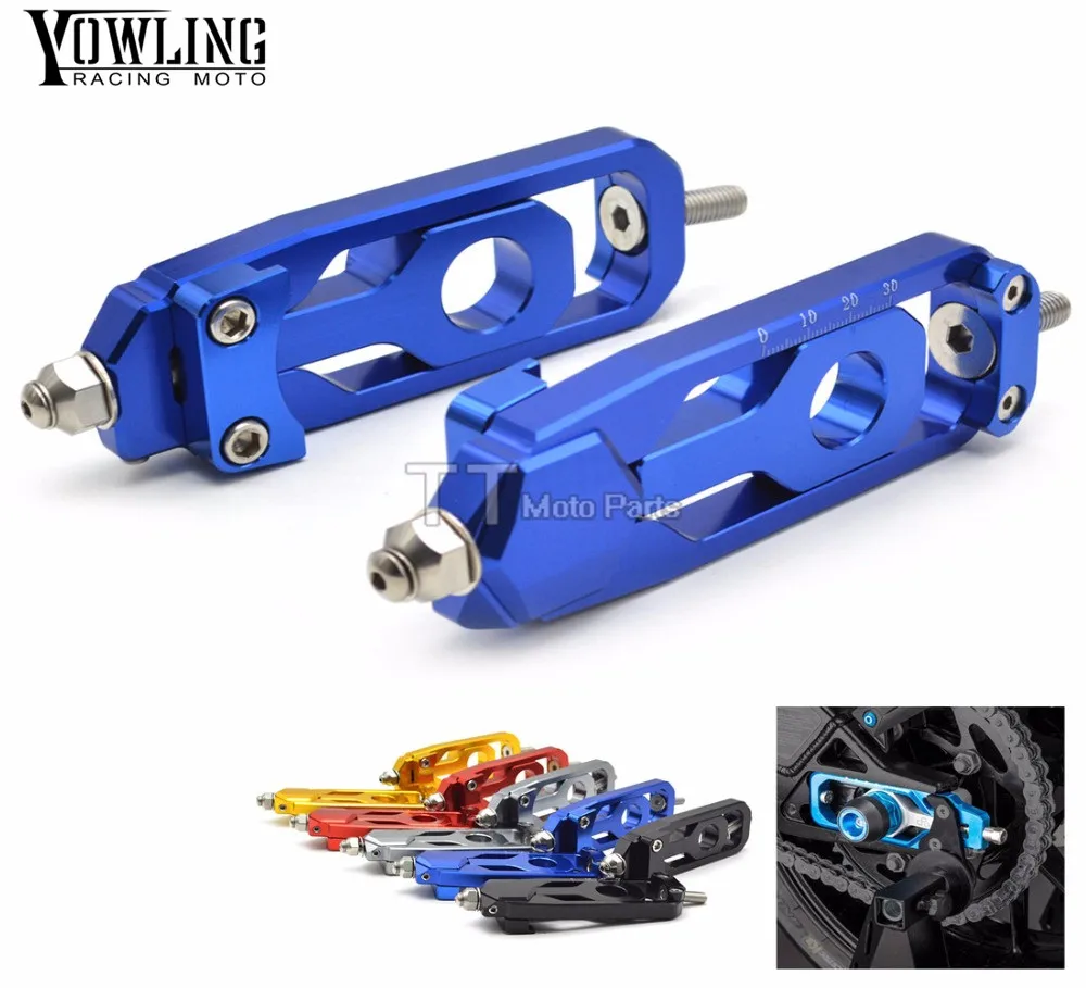 CNC Aluminum Chain Adjusters Tensioners Catena For Yamaha MT-09 FZ-09 FJ-09 MT FZ FJ 09 2013 2014 2015 2016