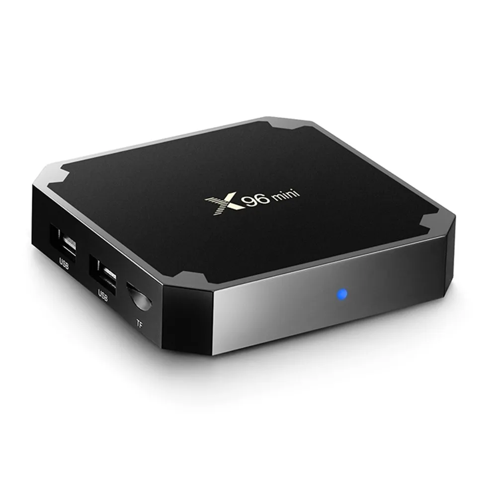 X96mini x96 Мини ТВ приставка Android 7 1 четырехъядерный Смарт 4 к 2 Гб 16 Amlogic S905W ГГц WiFi