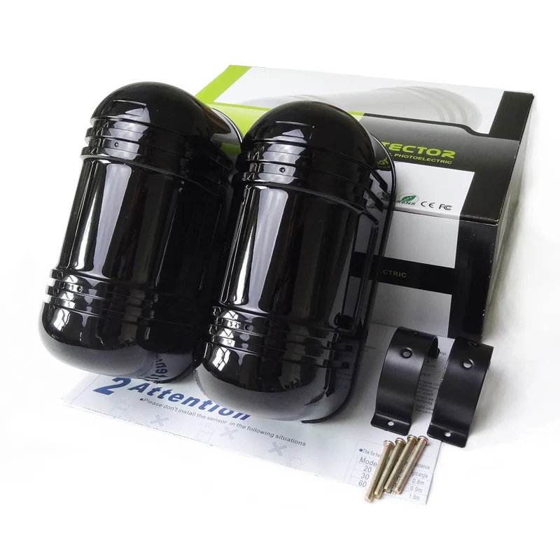 

150m Sensor Alarm Dual Beam Photoelectric Infrared Detector For Home Security Support Connected To The Alarm