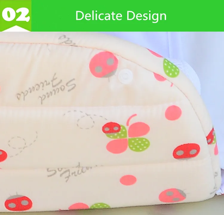 Free Shipping Newborn baby Crib 0-6 months 2colors portable Bed in foldable bassinet Safe cot folding bed | Мебель