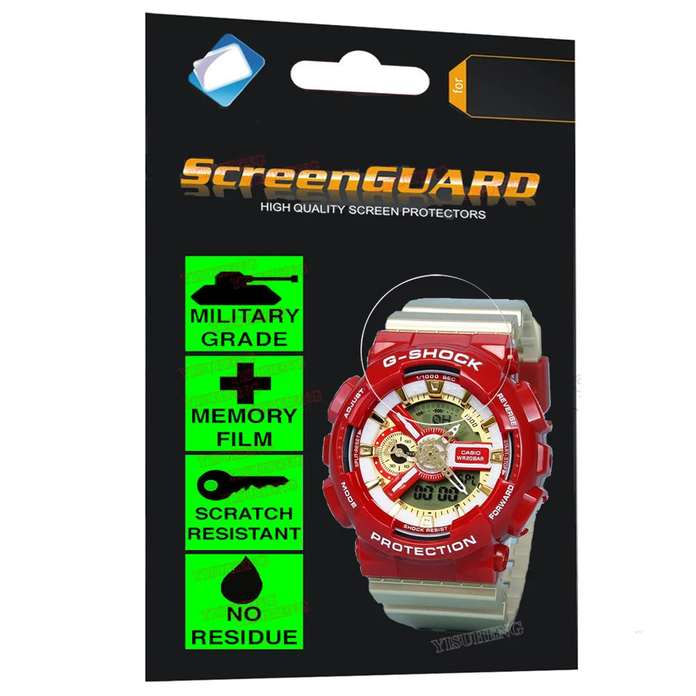 Премиум Военная классная Классическая Противоударная пленка для часов Casio G SHOCK