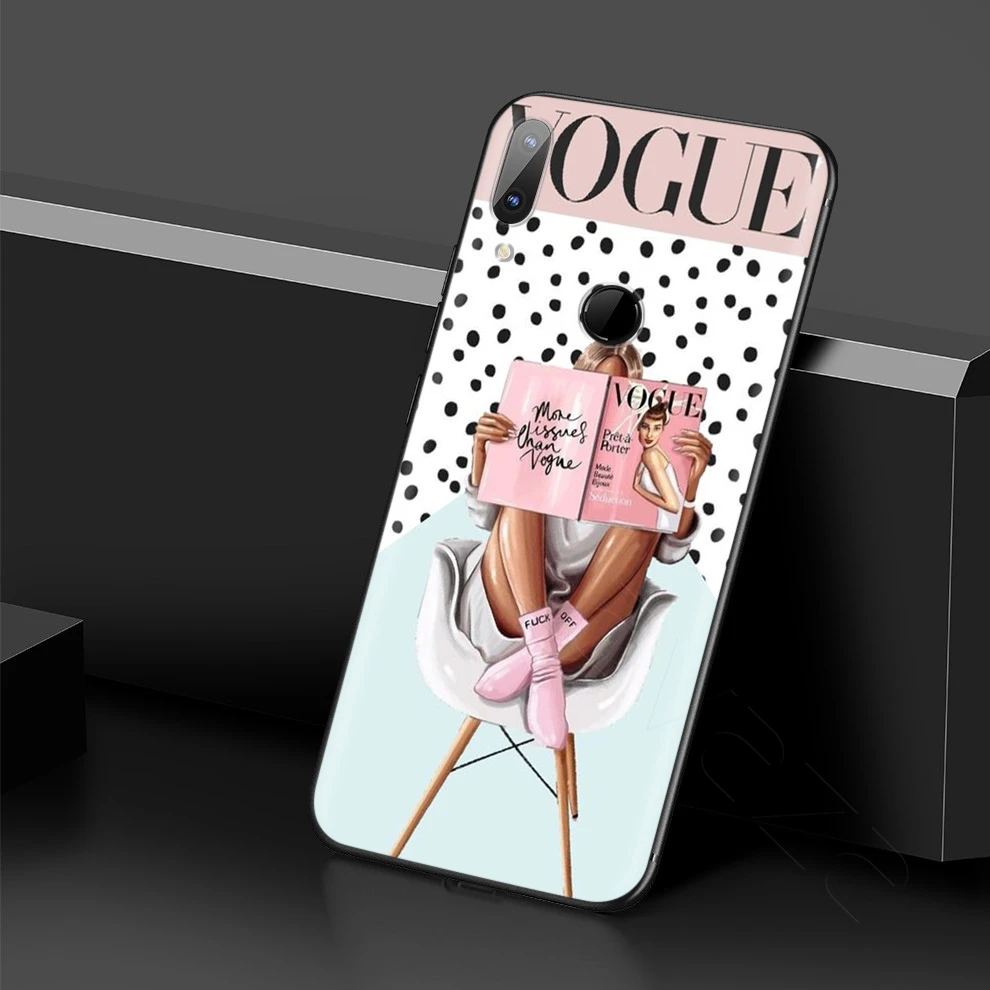 Lavaza Vogue принцесса девушки женщины кофе чехол для Xiaomi 9T Pro CC9 A3 Redmi K20 7A Huawei Honor 20 9X P20