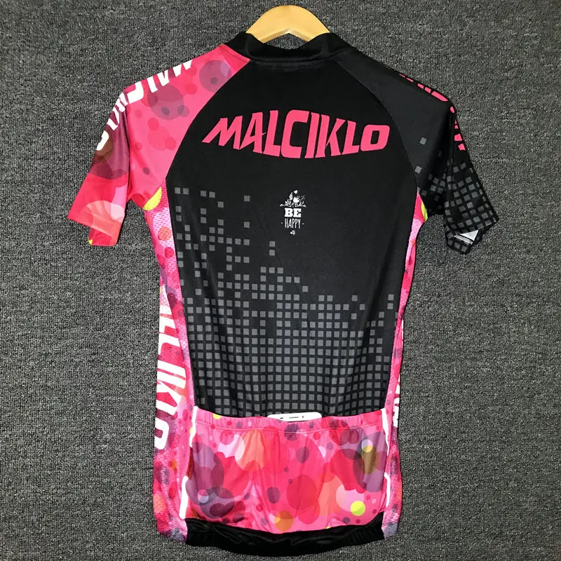 Malciklo Pro Team велосипедная майка женская Майо Ropa Ciclismo Mujer велосипедная летняя одежда велосипедная одежда облегающий костюм