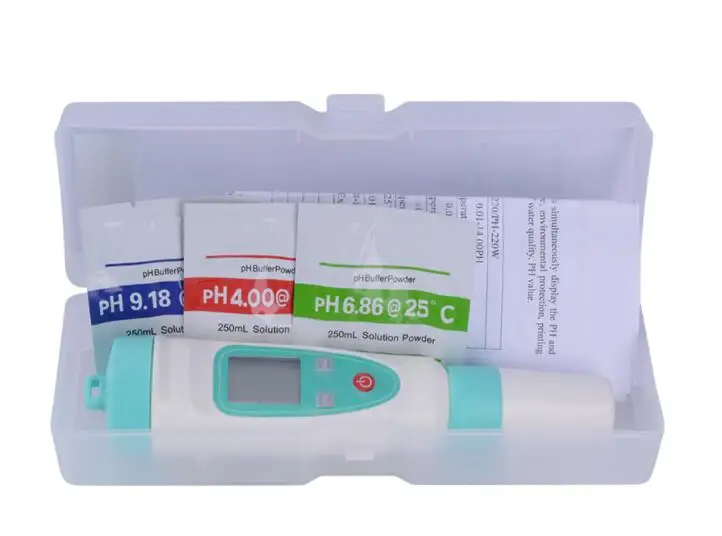ph-220 РН-метр ph-20/ph-220/ph-20w/ph-220w тестер ph портативный 0-14 ph Ручка Тип точный инструмент с ph буфер питания - Цвет: ph-220