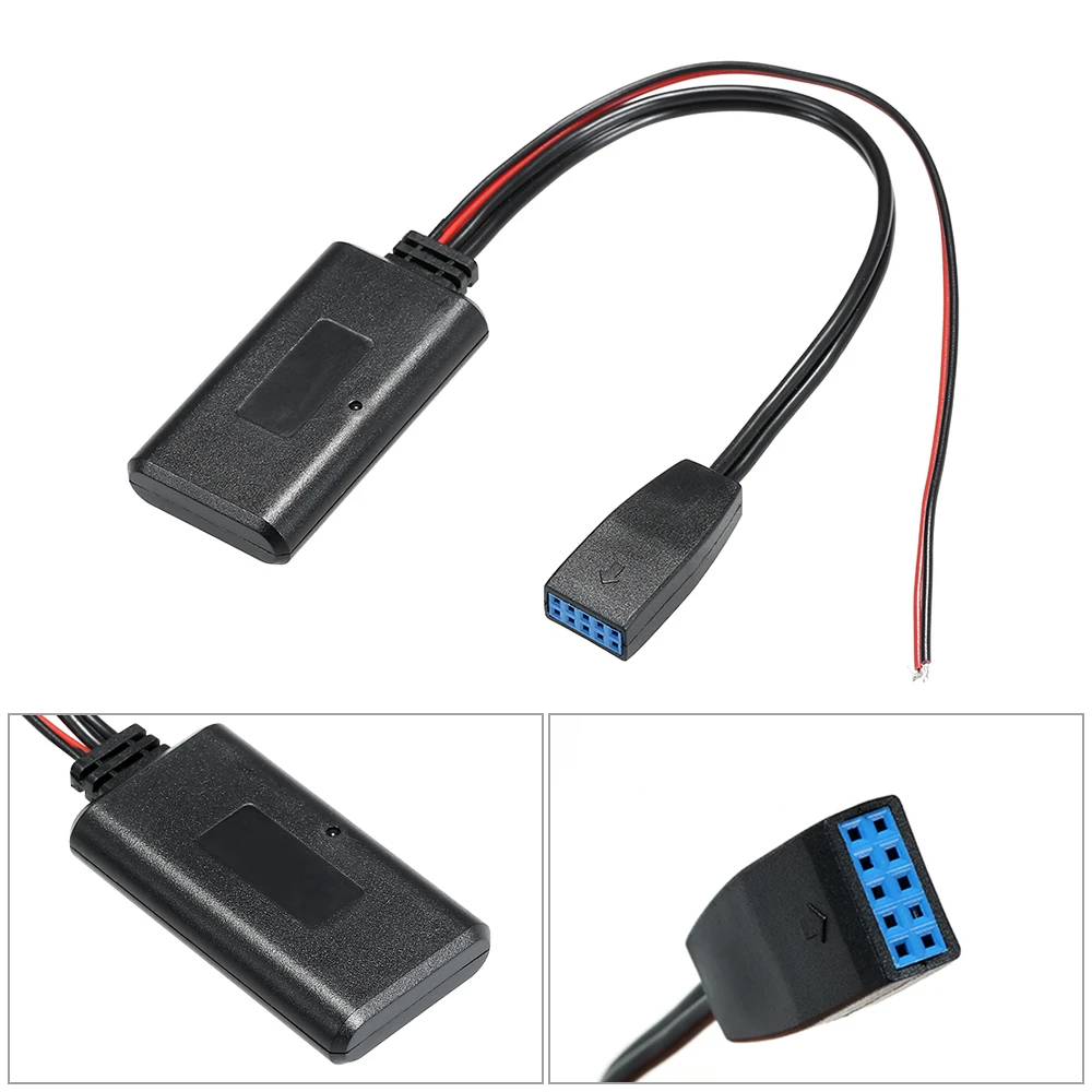 AUX аудио кабель адаптер 10Pin CD BT подходит для BMW E46 1999 2006 авто аксессуары|Кабели