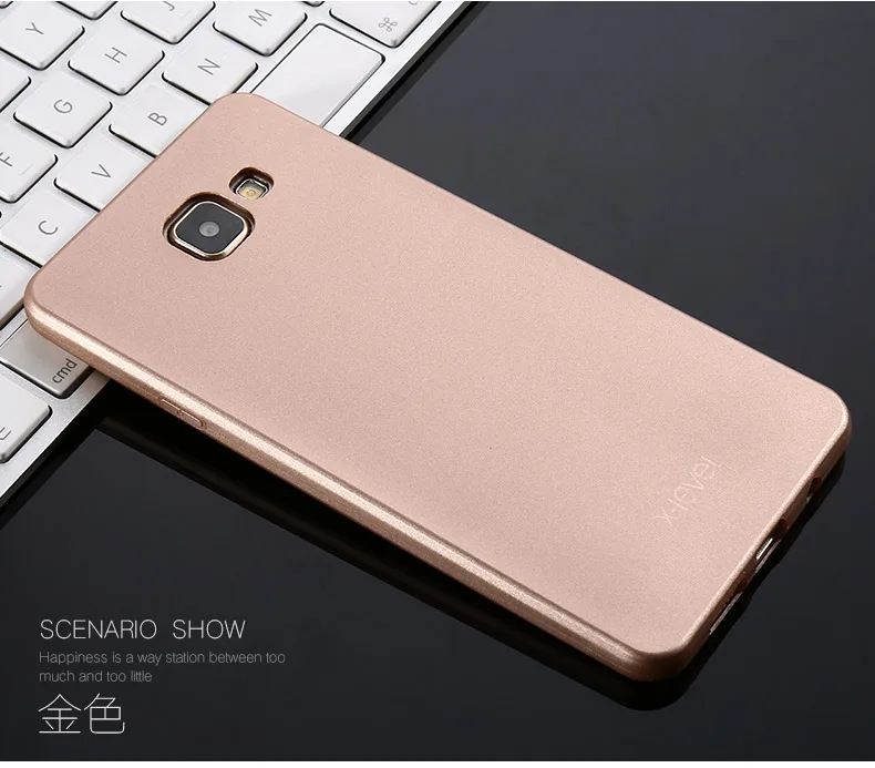 X-Level мягкий TPU чехол для samsung Galaxy A3 A5 A7 A300 A310F A320 A500 A510F A520F A710F Модная тонкая задняя чехол Крышка