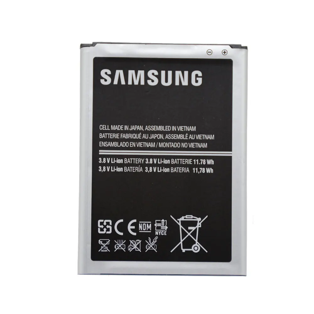 20 шт./лот оригинальный аккумулятор EB595675LU для Samsung Galaxy Note 2 N7100 N7102 N719 N7108 N7108D NOTE2