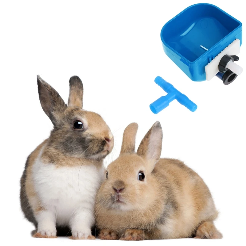 Автоматический Поильник Rabbit кормушка для воды фиксирующая чаша оборудование из