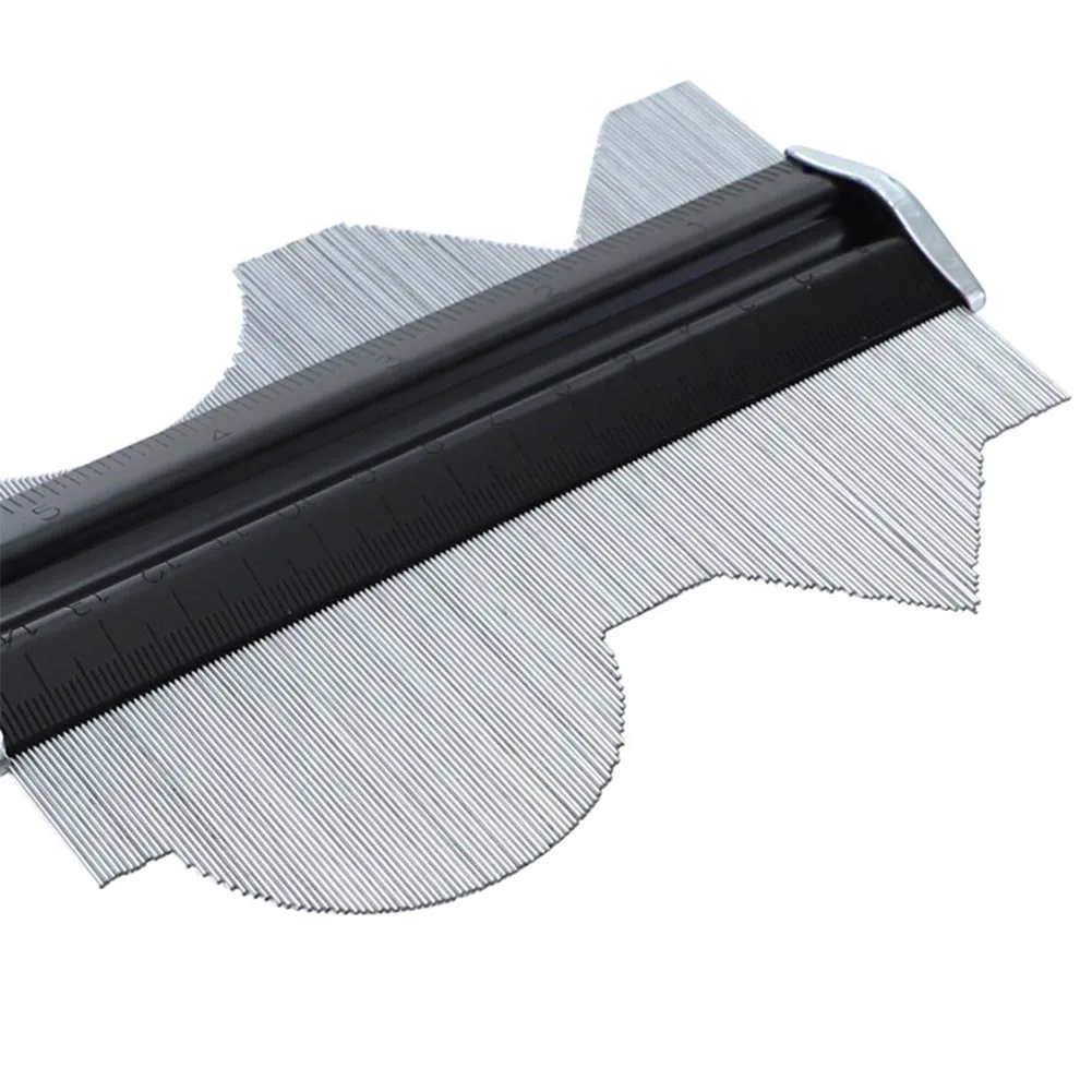 6 Inch Contour Gauge Multipurpose Shape Duplicator Laminate Template General Tools Metal Clear Measuring Tiling Professional | Инструменты