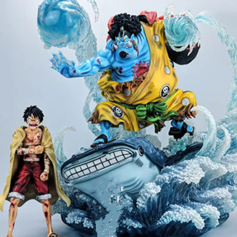 Цельные соломенные шляпы с обезьяной D. Luffy Jinbei ПВХ фигурка Коллекционная модель