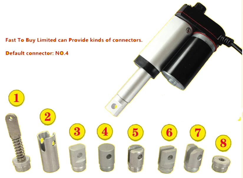 12V DC сверхмощный линейный привод двигателя 4 &quotдюймов ход 220LBS ТВ подъемник |