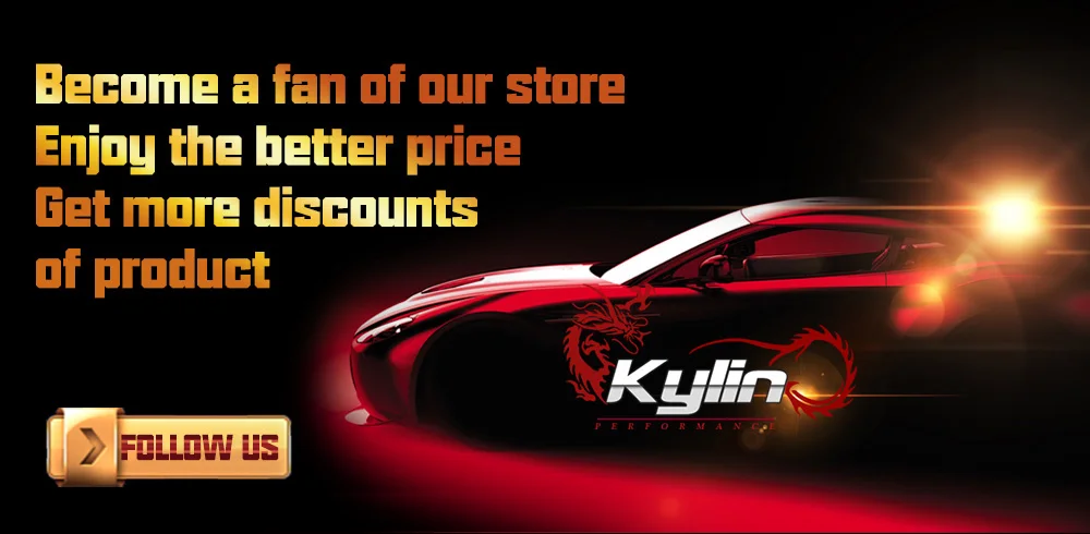 KYLIN STORE-Универсальный Гоночный воздушный фильтр из углеродного волокна, индукционный комплект холодной подачи воздуха без вентилятора IP009