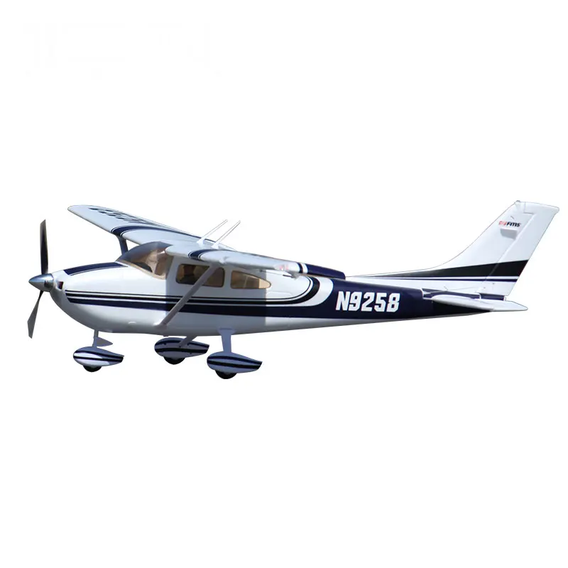 Радиоуправляемый самолет FMS 1400 мм Cessna 182 V2 звездного неба тренер 5CH с клапанами