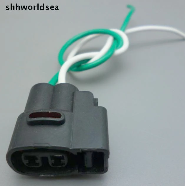 

shhworldsea 2/10/50pcs 2pin 2.0mm for Kia ignition coil connector plug Fuel Injector Connector Wiring harness Plugs