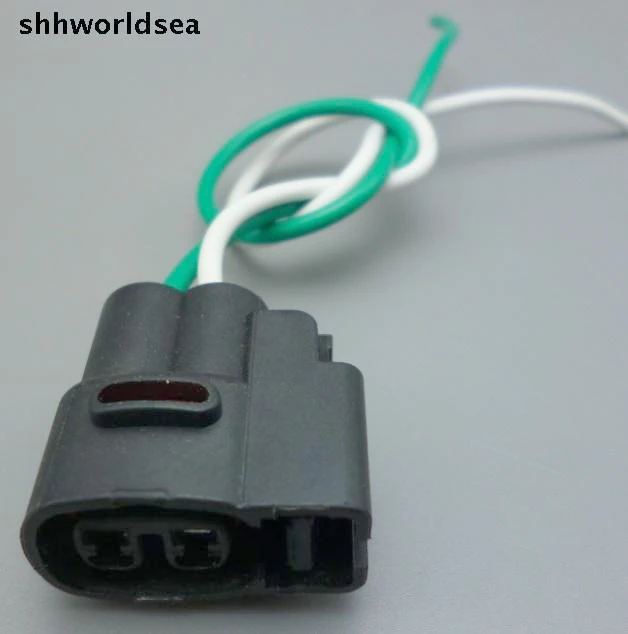 Shhworldsea 2/10/50 шт 2pin 2 0 мм для Kia катушка зажигания Разъем топливный инжектор разъем