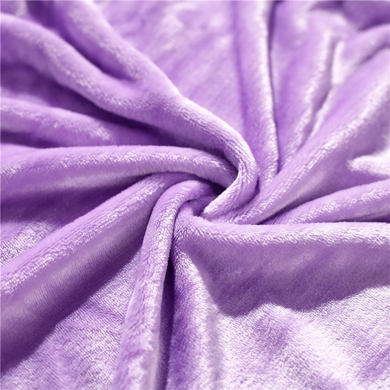 Маленькие монстры Пледы 100% полиэстер флис Одеяла для Обувь мальчиков фиолетовый