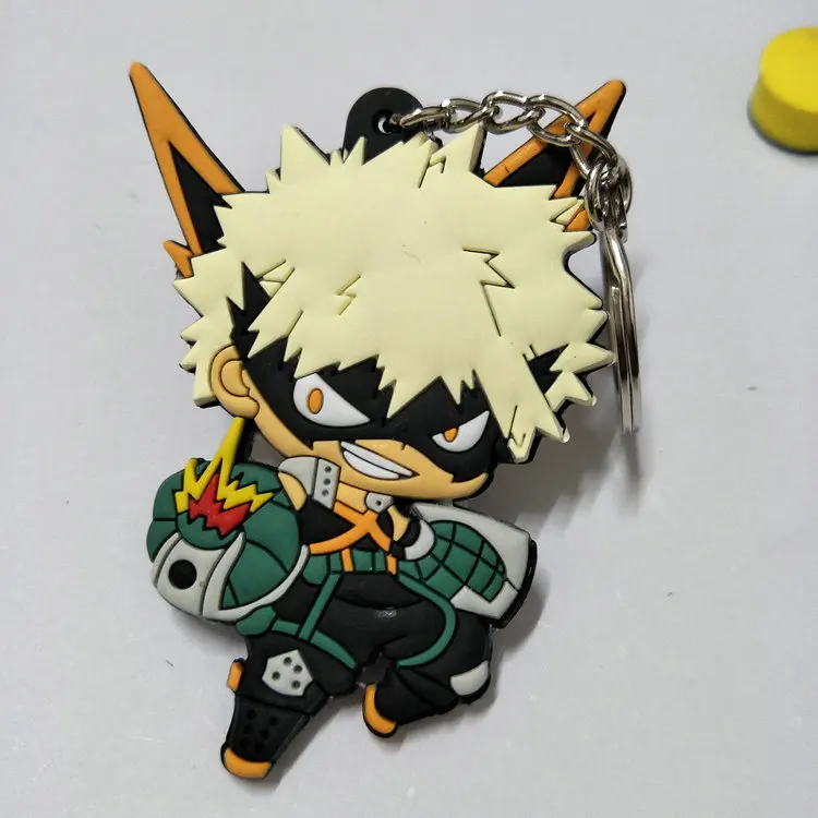Резиновый брелок моя геройская Академия аниме Izuku Midoriya Bakugo Ochako TODOROKI SHOTO Uraraka Boku no