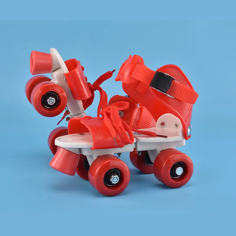 Новинка детские роликовые коньки разных размеров двухрядные 4 колесные обувь для начинающих