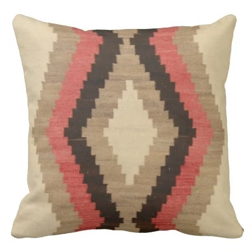 Fit Культуры Индейских племен Цвет Оттенок Коричневого Печати Чехлы (Размер: 45x45