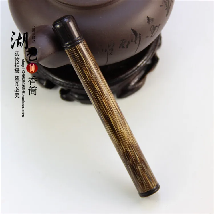 Цилиндрическая трубка для благовоний Sweet body золотистая шелковая и короткая