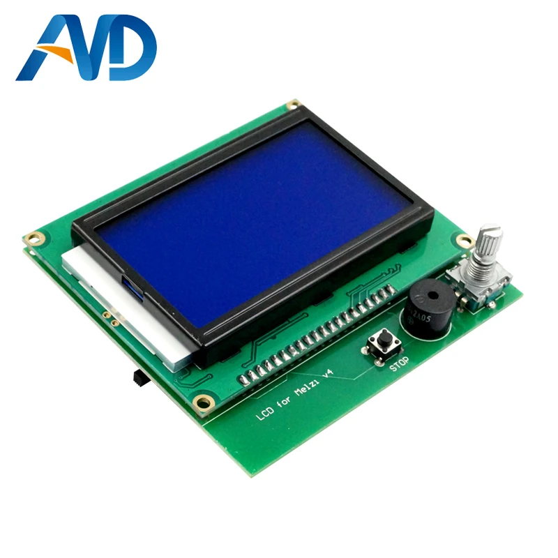 Аксессуары для 3D-принтера ЖК-экран 12864 платы Wanhao I3 V1.1 Melzi | Компьютеры и офис