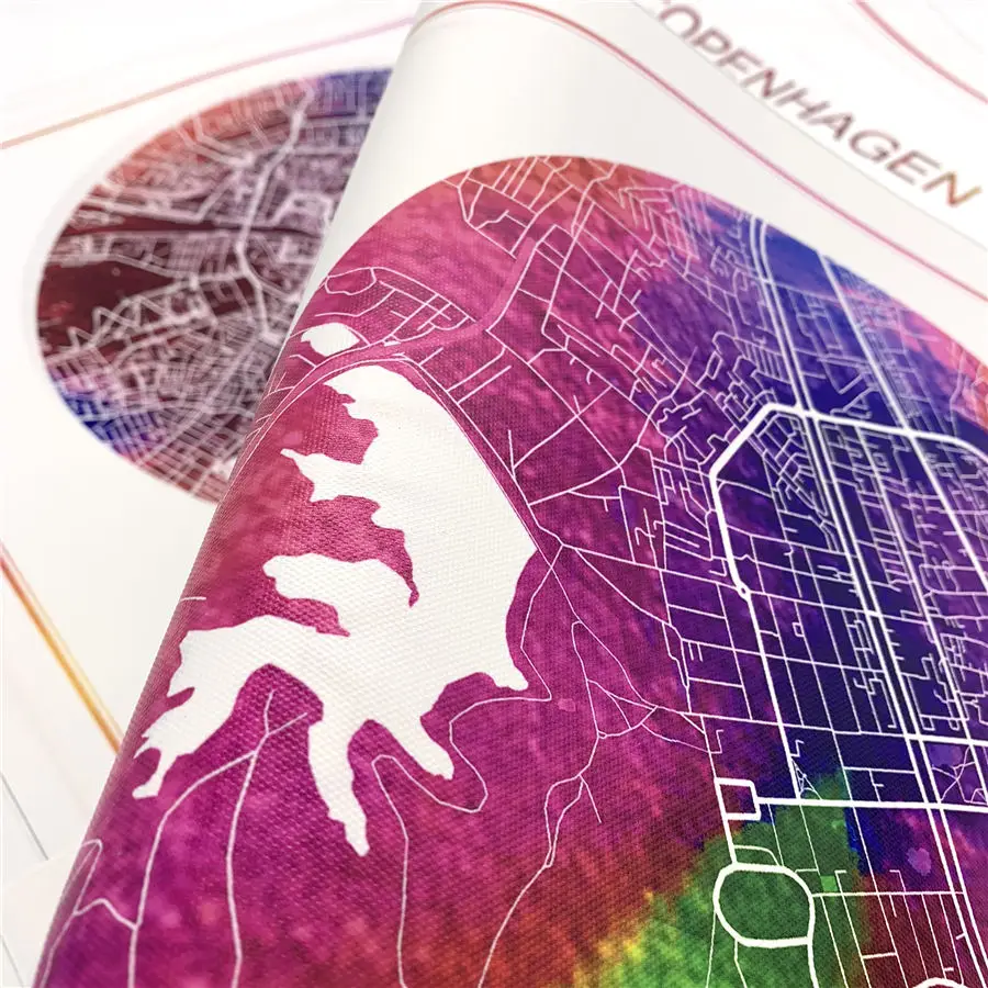 Картина на заказ акварель фотообои Лондонский холст или бумага печать плакат