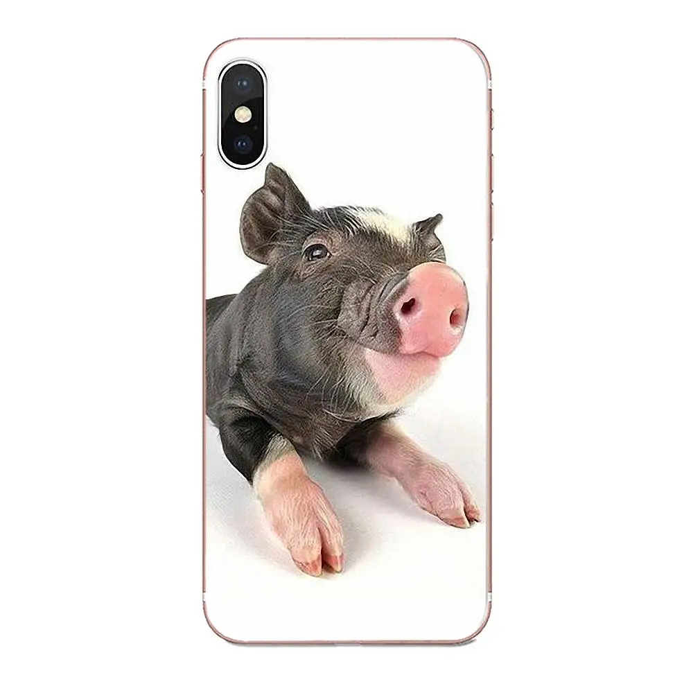 Забавная поросенок милая мягкая картина для Galaxy J1 J2 J3 J330 J4 J5 J6 J7 J730 J8 2015 2016 2017 2018 mini