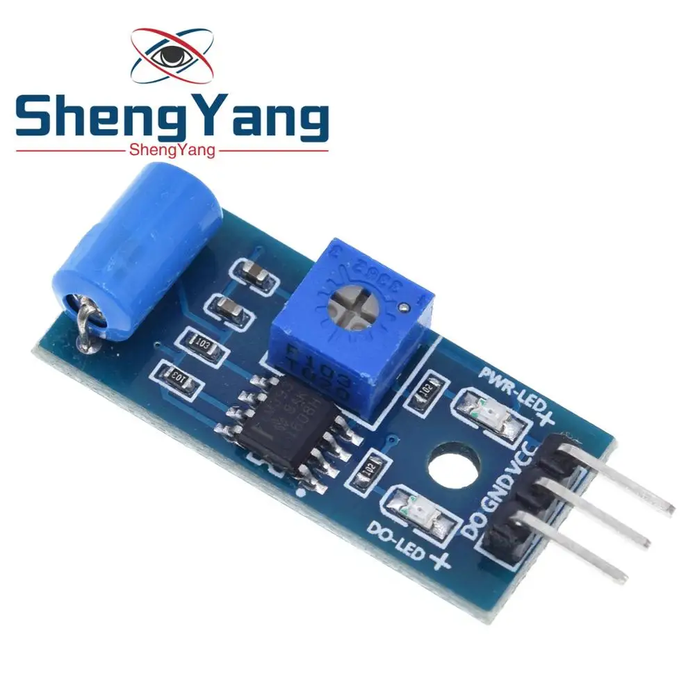 1 шт. Шэньян нормально закрытый тип датчик вибрации модуль GSM сигнализация модуля