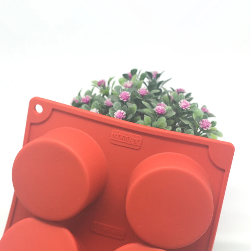 1 шт. инструмент для выпечки силиконовая форма 6 Полость мини тортов мусс пудинга