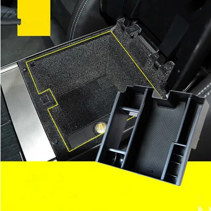 Автомобильный подлокотник коробка центральный вторичный ящик для хранения