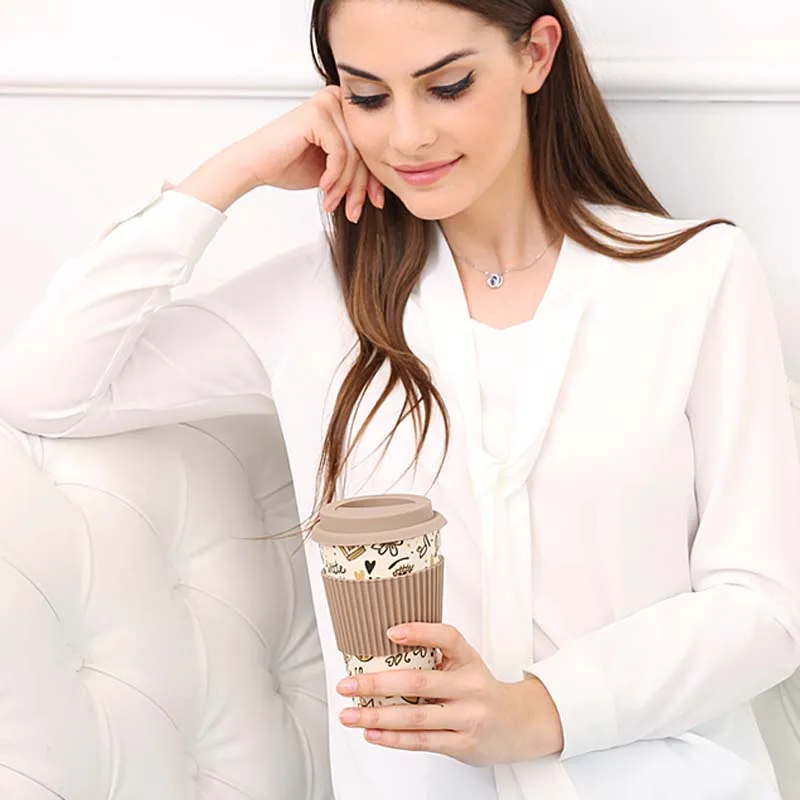 400 мл короткая бутылка для воды с крышкой сока чая моя офисная напитков посуда