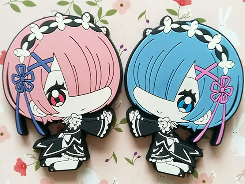 Аниме Re: жизнь в другом мире от нуля игрушка Rem & Ram фигурка подлинный ремешок для