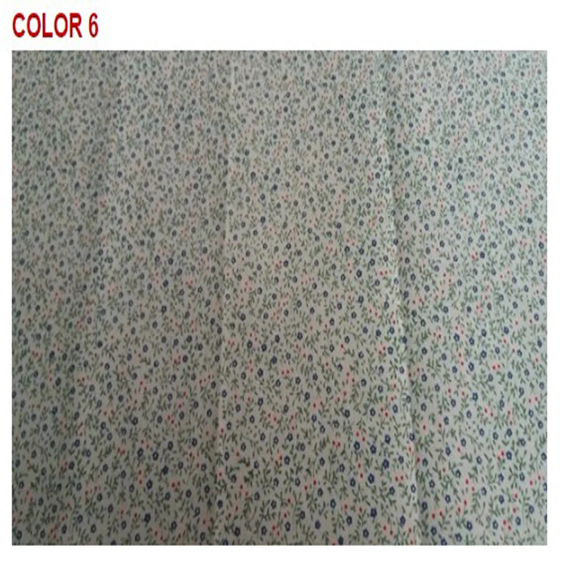YY DIY рекомендуется 50x144 см 6 зеленых цветов на выбор хлопчатобумажная ткань с