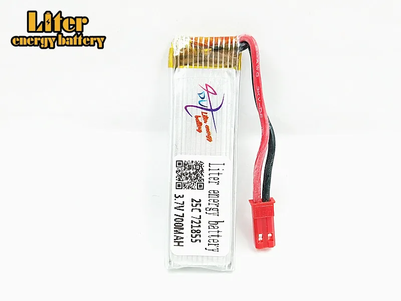 

20 шт./лот 3,7 V 700mAh 721855 25c Литий-полимерный Lipo аккумулятор для Udi U815A U818A U819A WLtoys V929 v949 v959 v212 v222