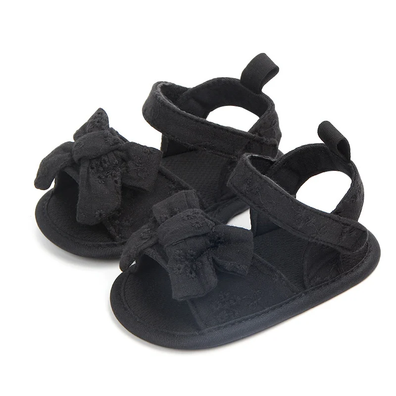 

Summer Baby Girl Sandals Cotton Baby Shoes Fashion Newborn Bow Baby Girl Sandals Cotton Princess Sandals Baby Girl Shoes