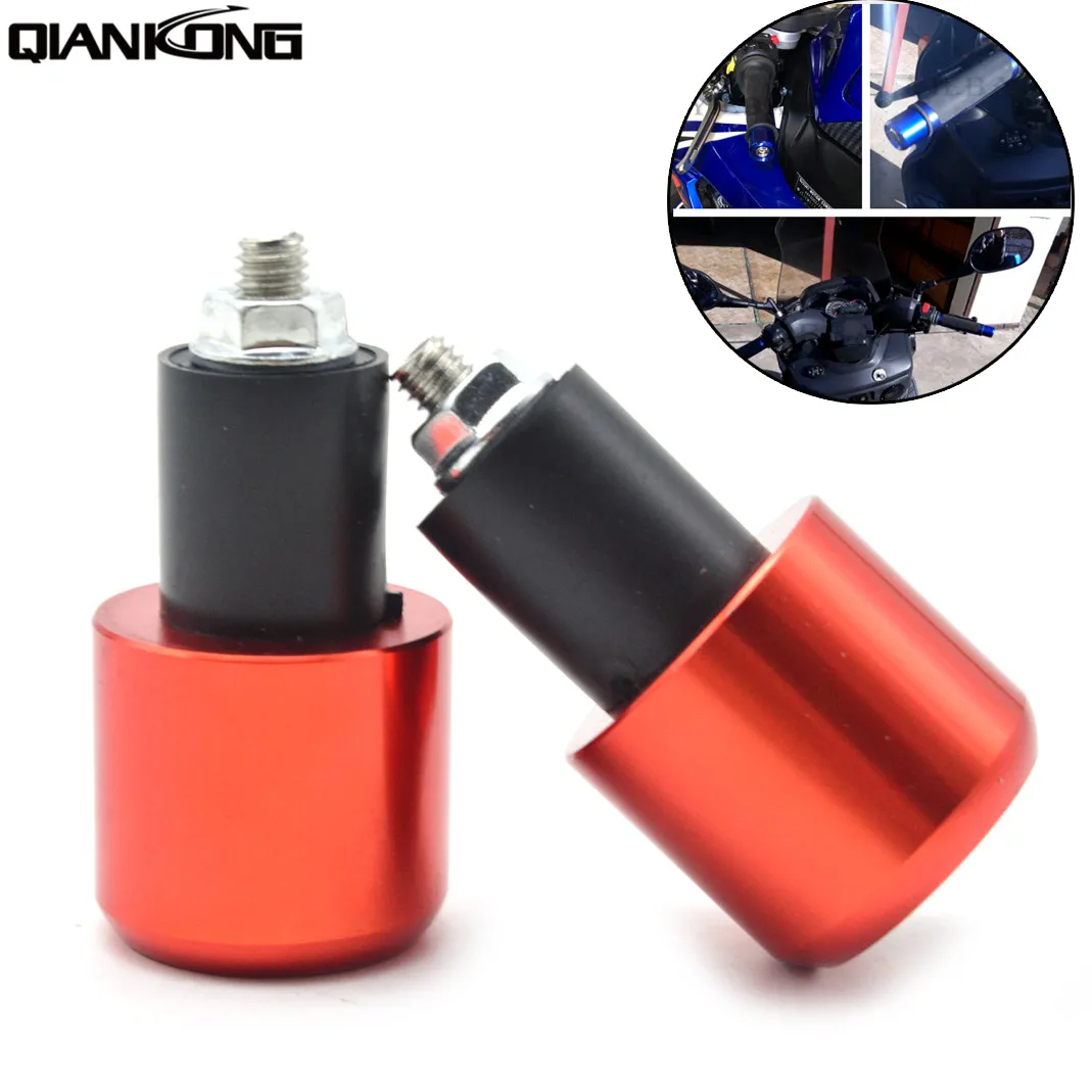 С логотипом 7/8 'དྷ мм руль ручка бар ручки концы для Honda Ducati KTM BMW Yamaha YZF R1 R3 R6 R25 MT07