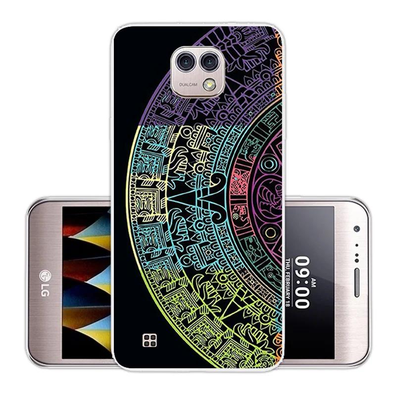 Cases for LG X Cam K580 K580Y Xcam K580DS 5.2 Inch Soft Silicone Clear TPU Marbles Covers Skin Lg |