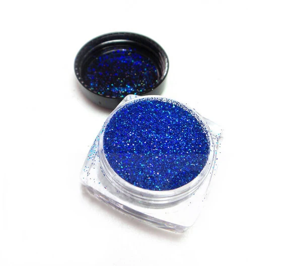 

5g/jar Heart of the Ocean Holographic Glitter Ultra Fine .008, resin supplies, rainbow glitter, loose glitter, nail glitters