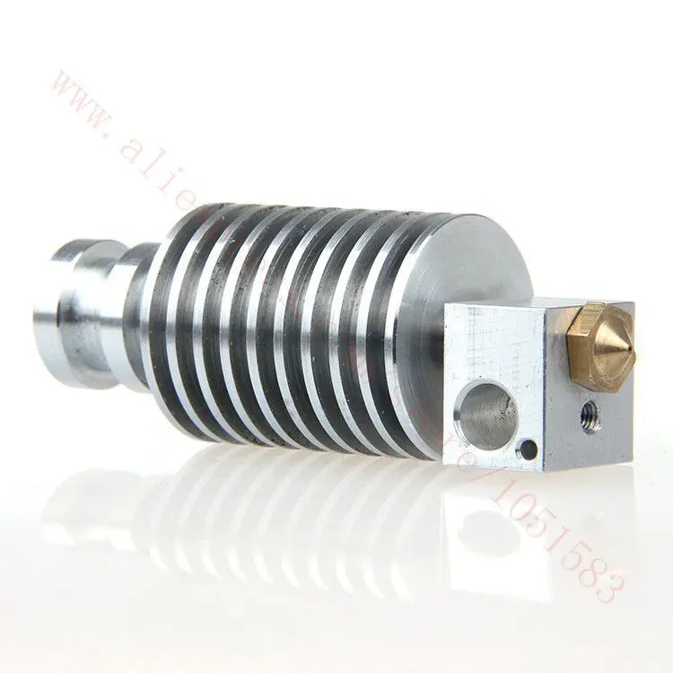 3D принтер металлический экструдер V5 Hotend J head Hot End с нагревателем и термистором 1 75/3